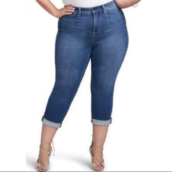 NYDJ Curves 360 Slim Straight Crop Shape & Sculpt - Picture 1 of 16